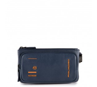Клатч с карманом для телефона Piquadro AC4934S106/BLU